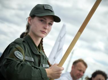 Третья смена «Время юных героев» для подростков из шести регионов РФ и Абхазии стартовала в Волгограде