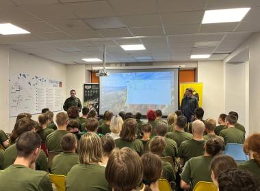 Мурманские курсанты познакомились с работой Федеральной службы охраны