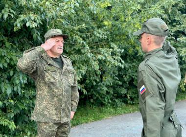 Гордость и дисциплина: курсанты Центра «ВОИН» блеснули на смотре строя и песни