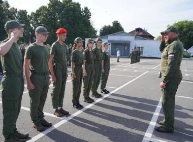 В Кузбассе стартовала третья летняя смена Центра «ВОИН» «Время юных героев»