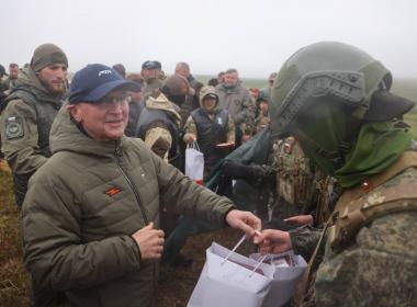 К 80-летию Курильской десантной операции Центр «ВОИН» организовал полосу препятствий «Штурм Шумшу» на Сахалине