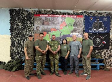 Волгоградский филиал Центра «ВОИН» доставил гуманитарный груз бойцам на СВО