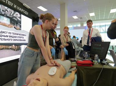 Центр «ВОИН» подготовил уникальный военно-спортивный городок для участников ВЭФ-2025