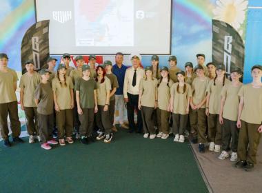 Урок мужества: встреча курсантов Центра «ВОИН» с легендой Амурской флотилии