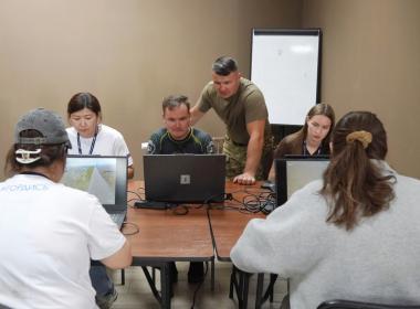 Центр «ВОИН» в Бурятии провел военно-патриотическую игру «Зарница» на Байкальском молодежном форуме