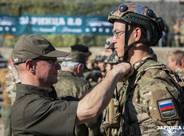 Армия «Волга», в составе которой выступила сборная Центра «ВОИН», заняла третье место в финальном бою «Зарницы 2.0»