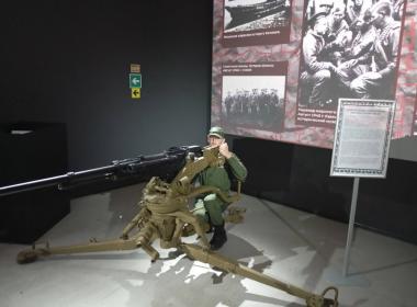 Курсанты сахалинского филиала Центра «ВОИН» приняли участие в открытии экспозиции «Дальневосточный финал»