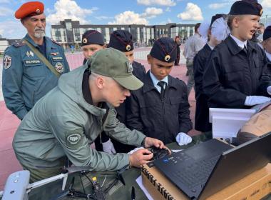 Кузбасские кадеты приняли клятву Родине и прошли мастер-классы Центра «ВОИН»