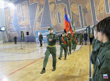 Филиалу Центра «ВОИН» в Кузбассе дано имя участника СВО Глеба Савкина