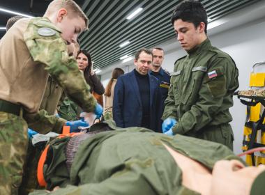 Филиал Центра «ВОИН» в Мурманске получил имя Героя России Ивана Кабанова и новые образовательные пространства