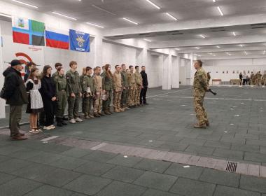 Инструкторы белгородского филиала Центра «ВОИН» провели для курсантов семинар по снайперской подготовке