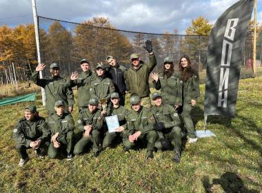 Курсанты Центра «ВОИН» на Сахалине победили в пейнтболе