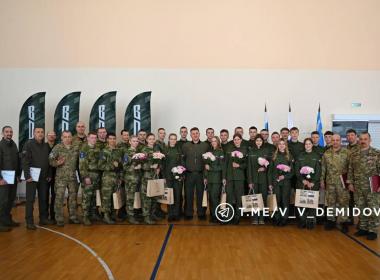 Мэр Белгорода встретился с курсантами Центра «ВОИН»