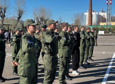 Курсанты в Татарстане начали подготовку к Параду Победы
