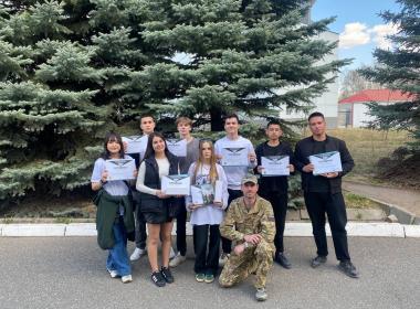 Студенты колледжа ТИСБИ и Казанского педагогического колледжа завершили подготовку в Центре «ВОИН»