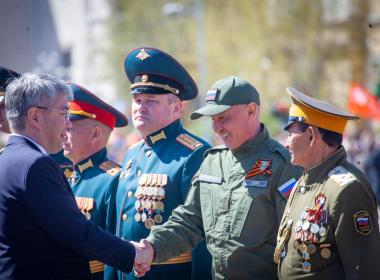 Более 850 инструкторов и курсантов Центра «ВОИН» приняли участие в парадах Победы